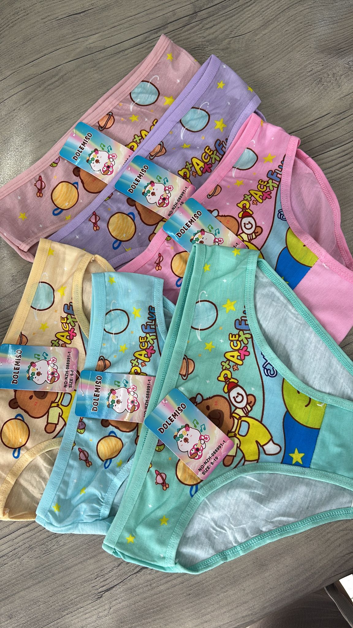 Pack de 3 bombachas de niña