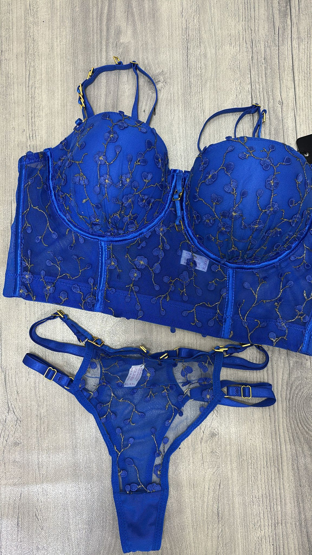Conjunto corset y colaless