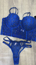 Conjunto corset y colaless