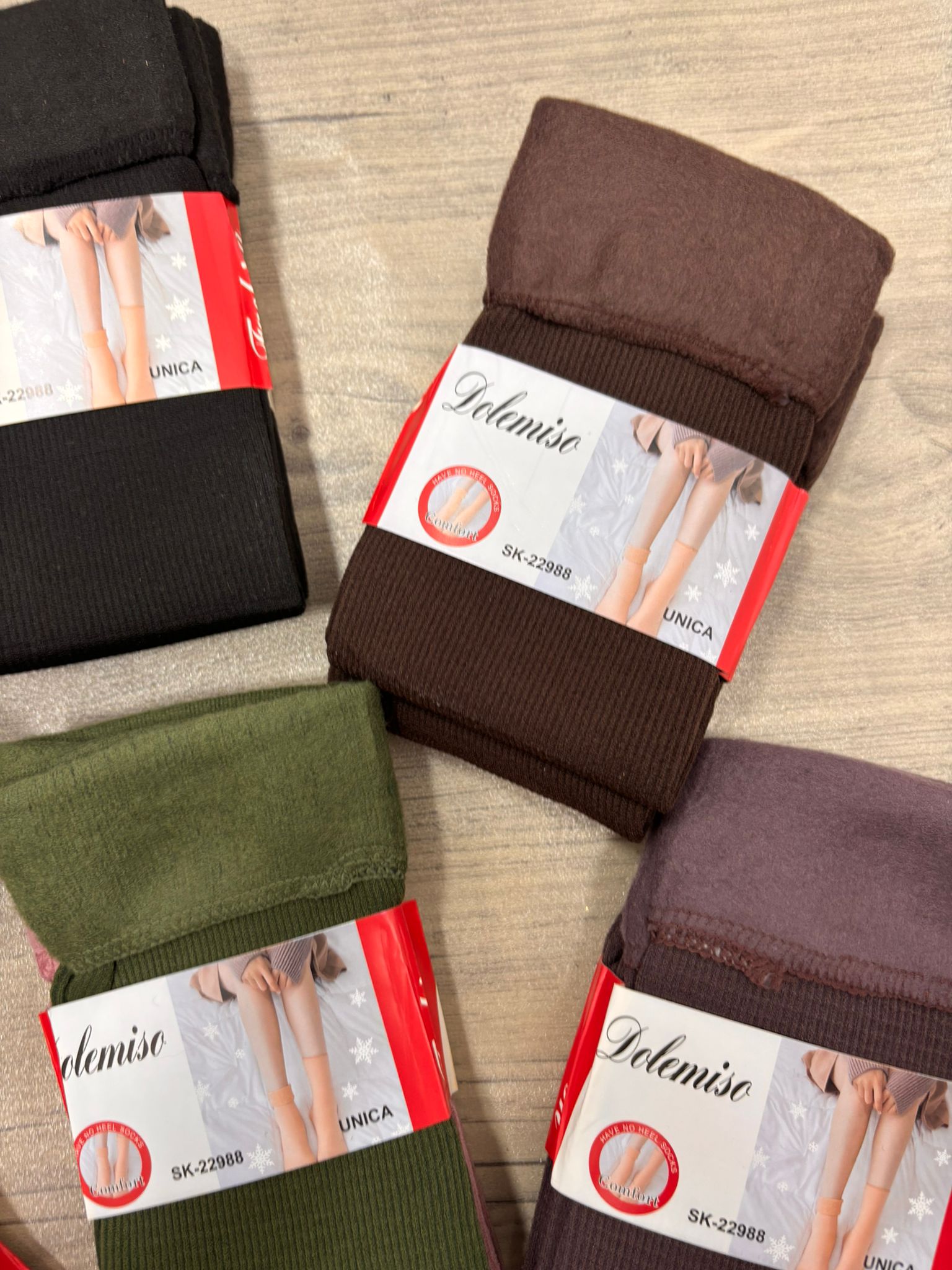 Pack de dos medias calentitas