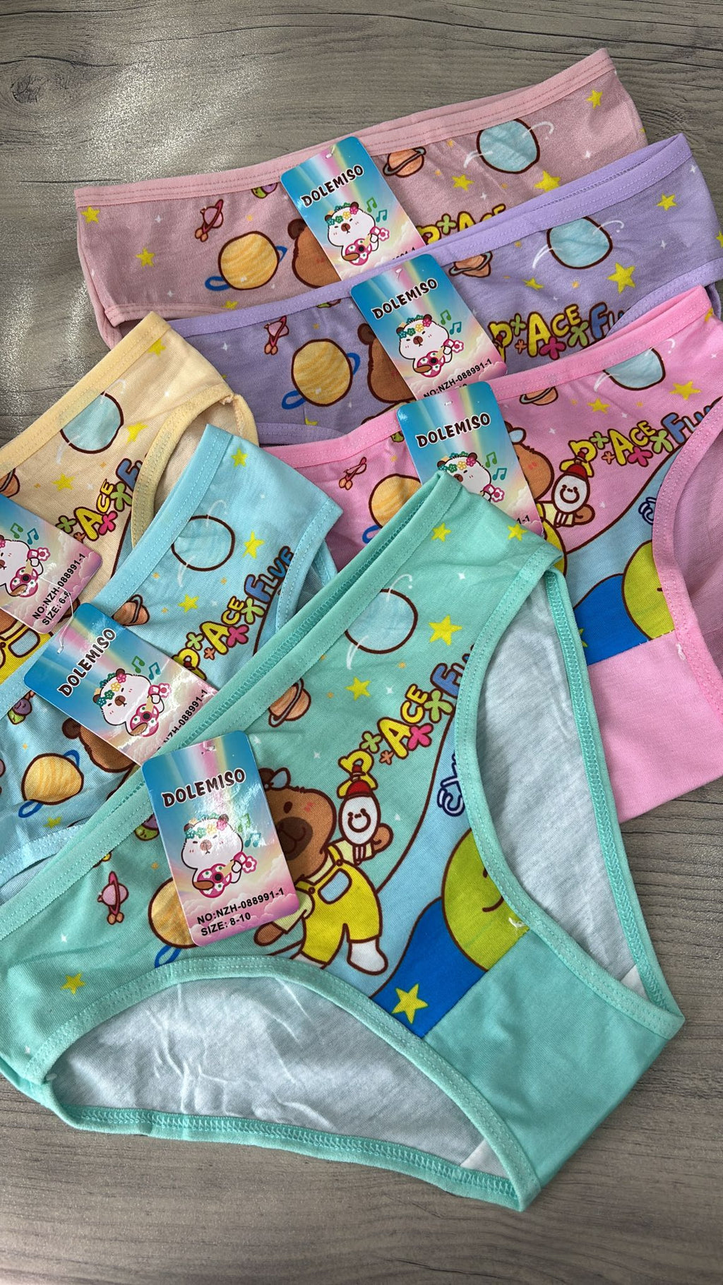 Pack de 3 bombachas de niña