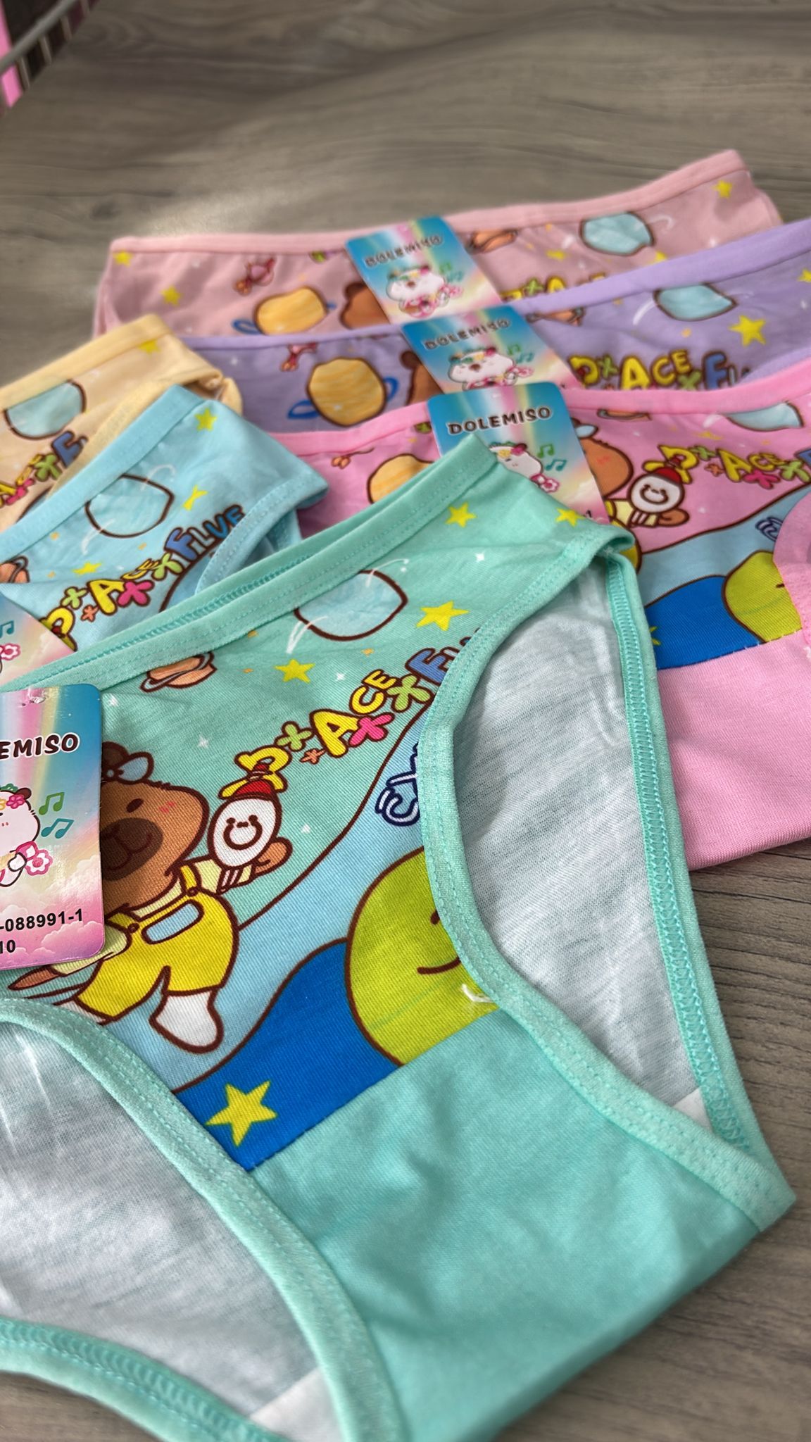 Pack de 3 bombachas de niña