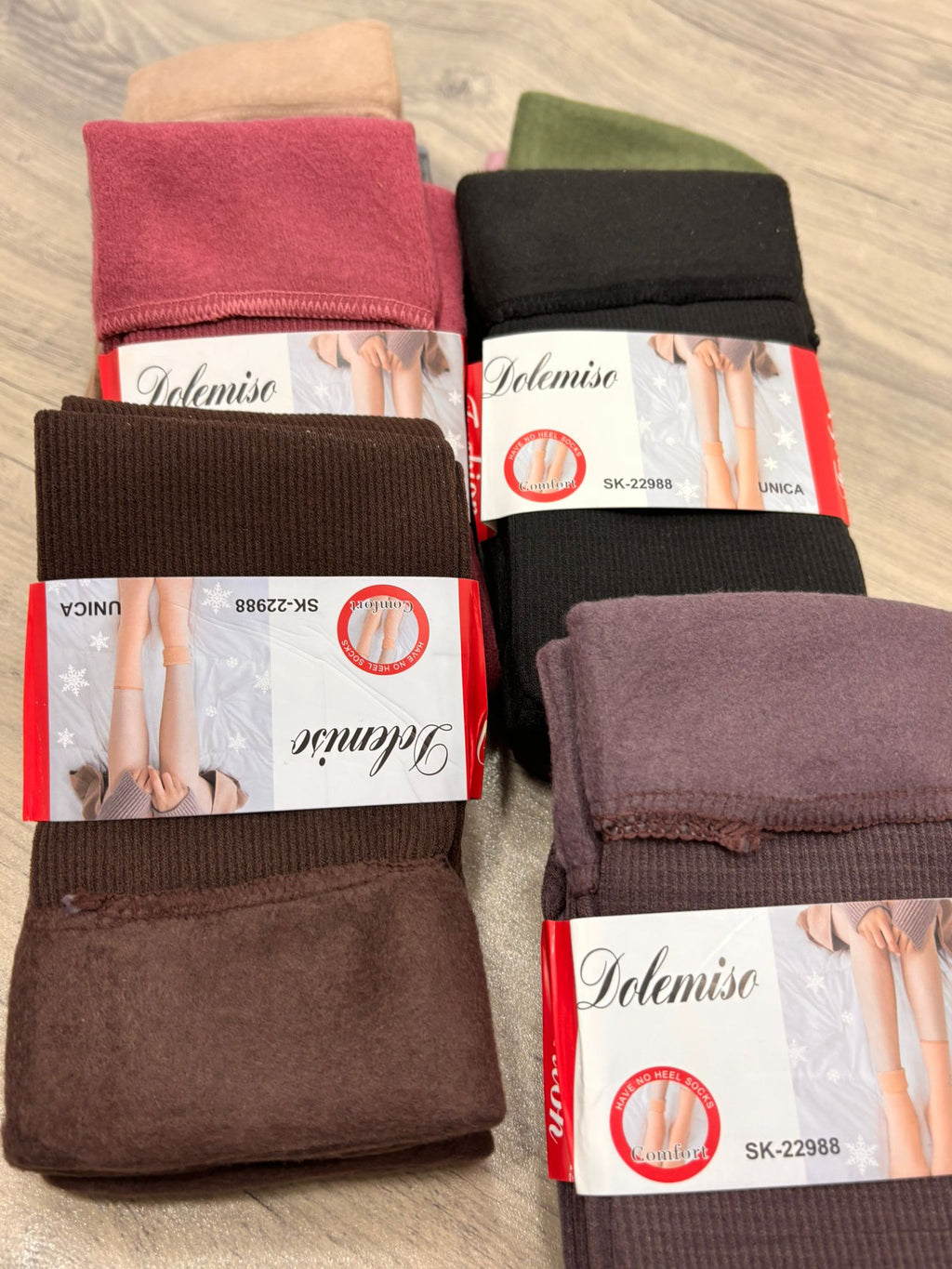 Pack de dos medias calentitas