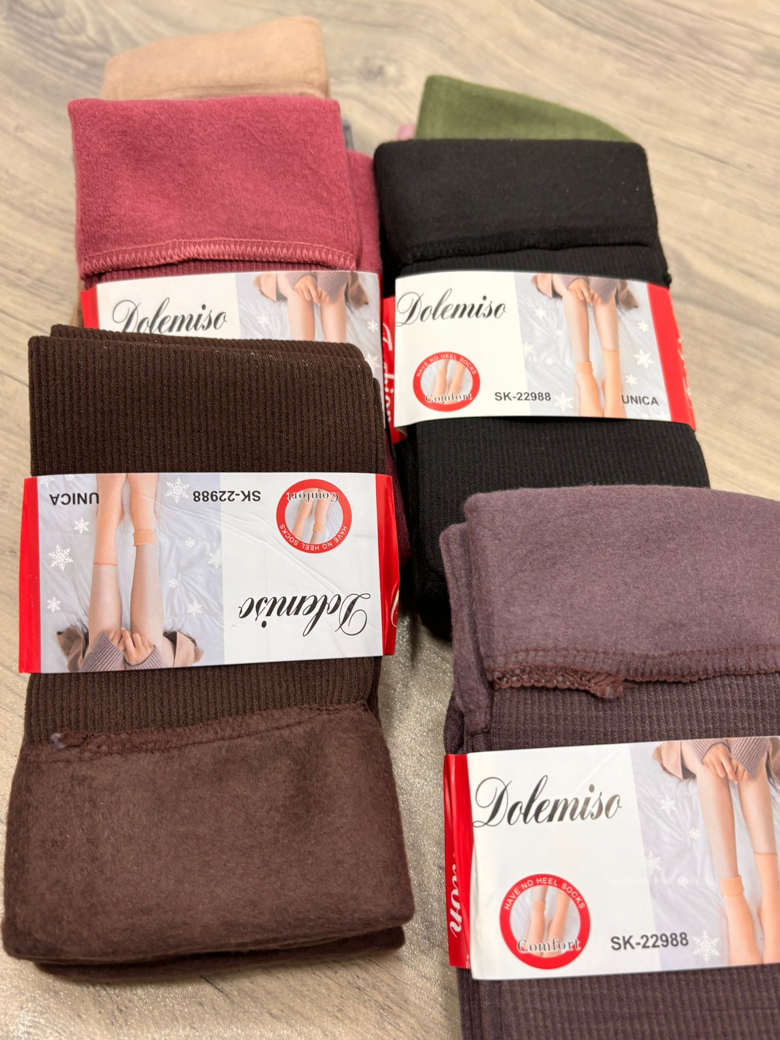 Pack de dos medias calentitas