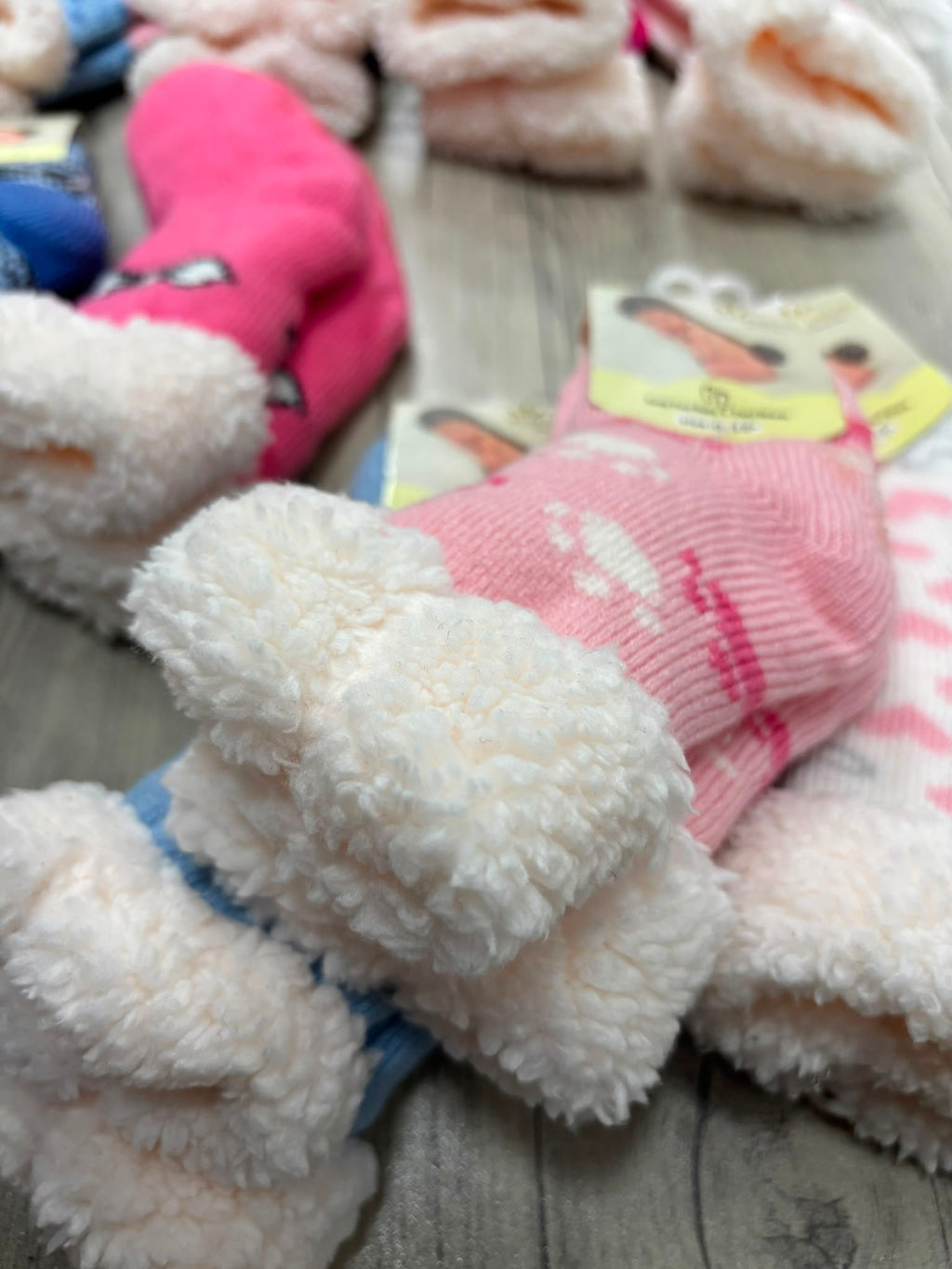 Pack de 2 medias de bebe con antideslizante