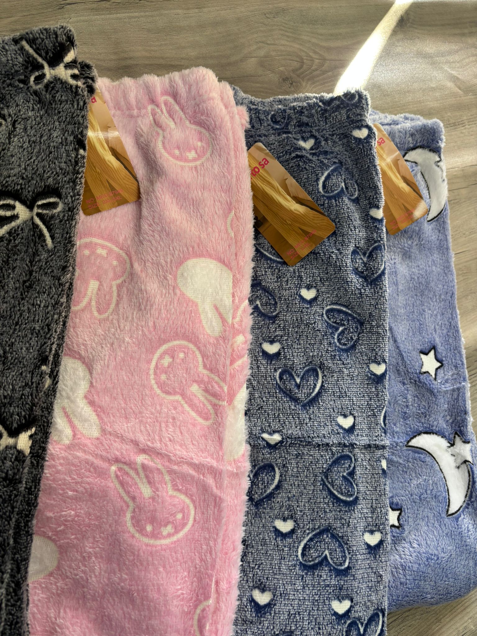 Pantalón afelpado de pijama