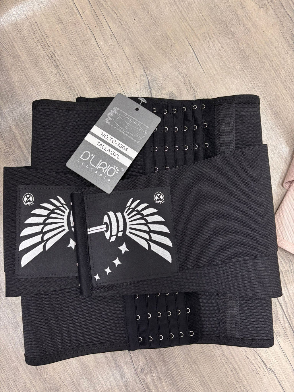 Faja modeladora reloj de arena, super reforzada.