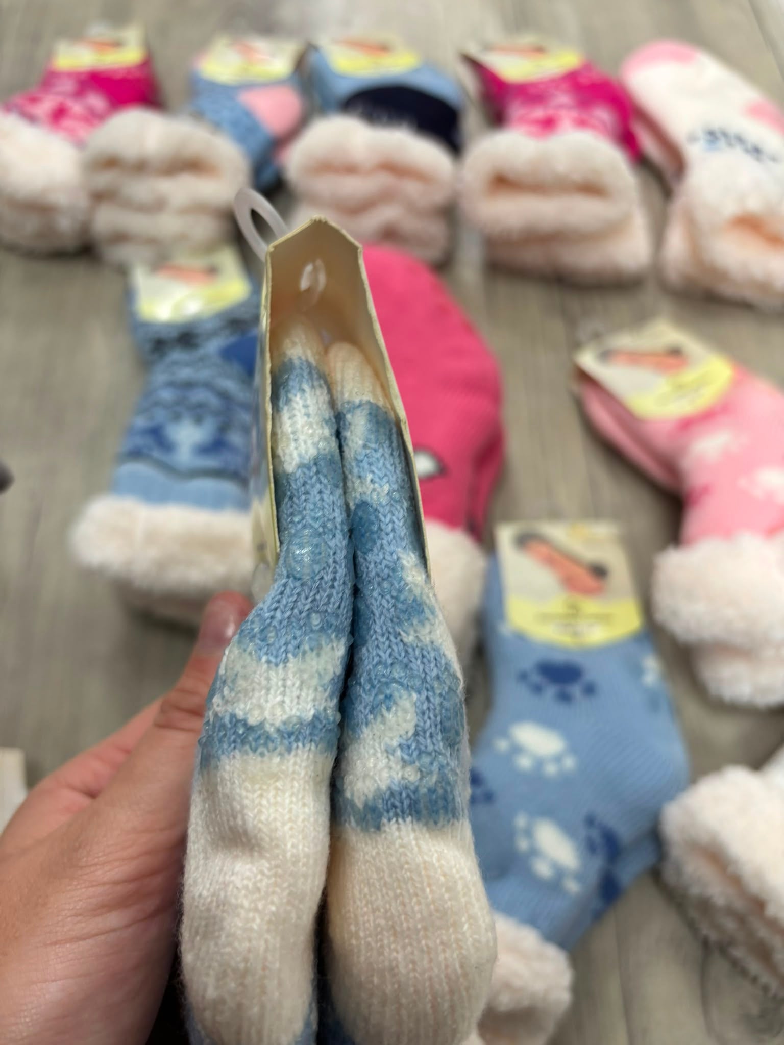 Pack de 2 medias de bebe con antideslizante
