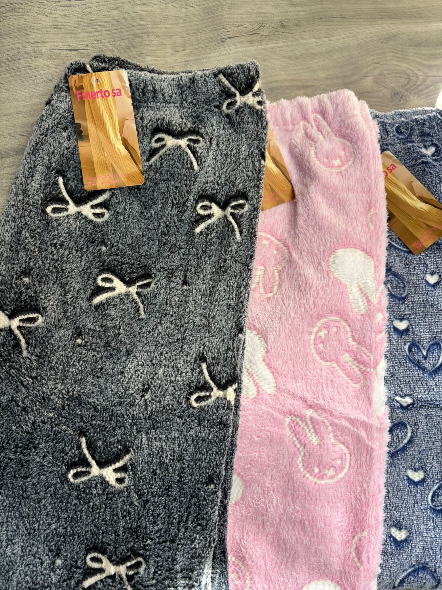 Pantalón afelpado de pijama